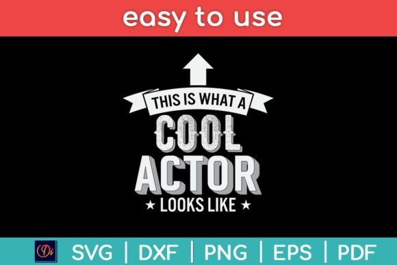 Cool Actor Graphics for Crafts