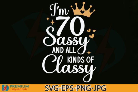 Funny 70th Birthday SVG for Local Business Crafts and Graphics