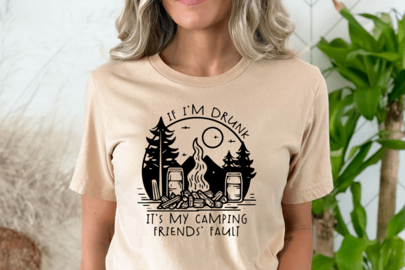 Funny Camping Friends Svg for Creative Crafts and Graphics
