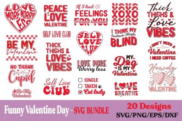 Funny Valentine Day SVG Bundle Review