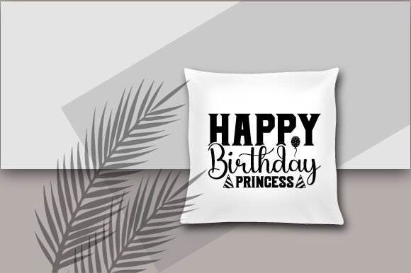 Happy Birthday SVG Graphic for Crafts and Web Design