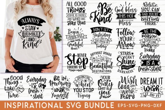 Inspirational Svg Bundle for Creative Projects