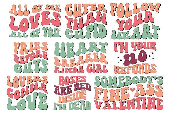 Valentine’s Day Graphics for Creative Publishing